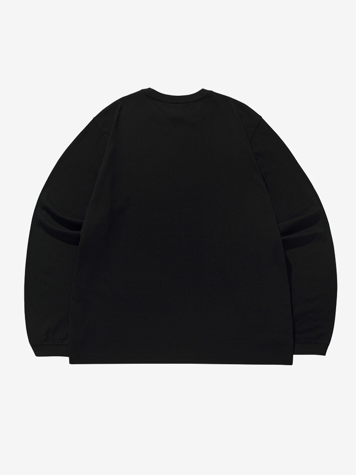 23FW SUNBURN LONG SLEEVES BLACK