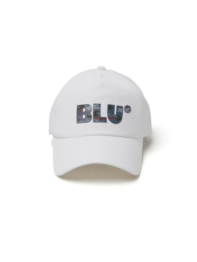 [BLUDOT] CAMO WAPPEN BALL CAP_WH