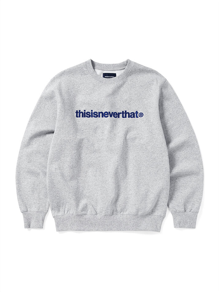 T-Logo Crewneck Heather Grey