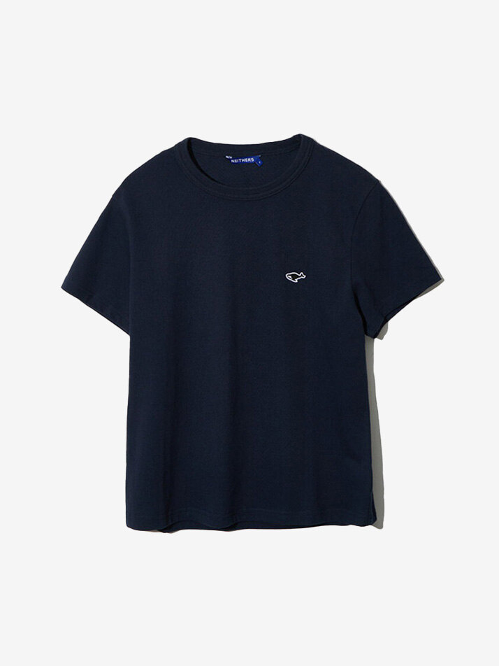 BASIC S/S T-SHIRT FOR WOMEN (NAVY)