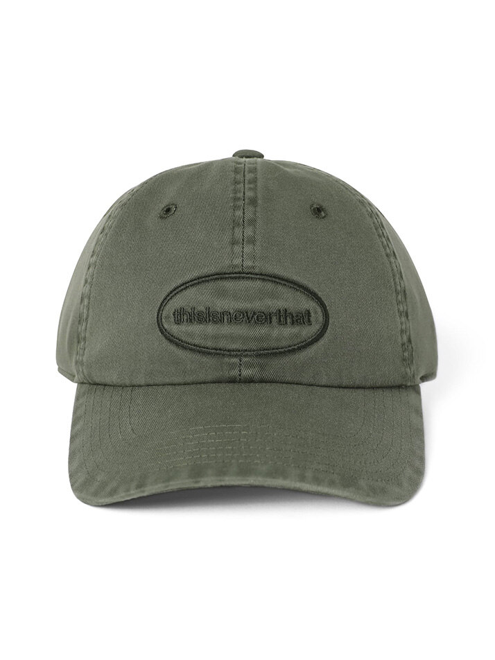 Overdyed E/T-Logo Cap Khaki