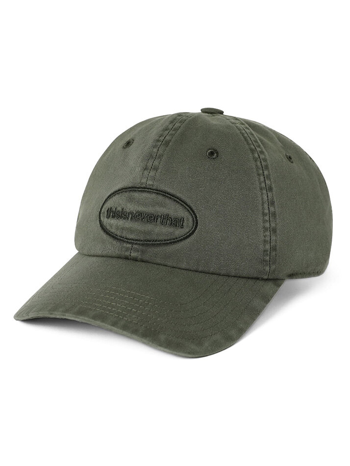 Overdyed E/T-Logo Cap Khaki