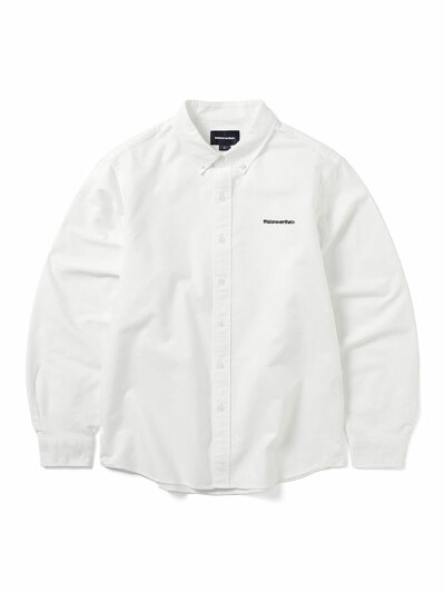 T-Logo Oxford Shirt White