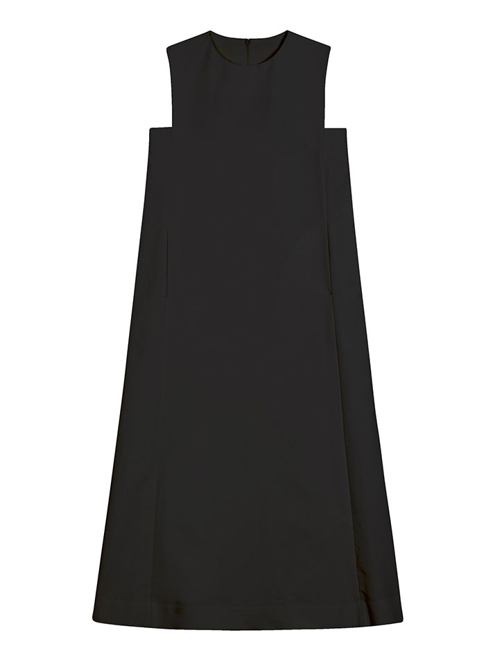 CLEAN MAXI DRESS BLACK