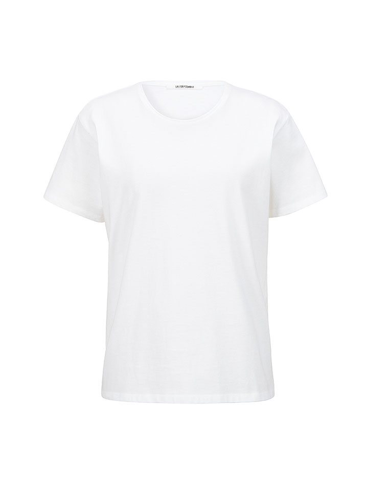 ROUND NECK T SHIRT WHITE