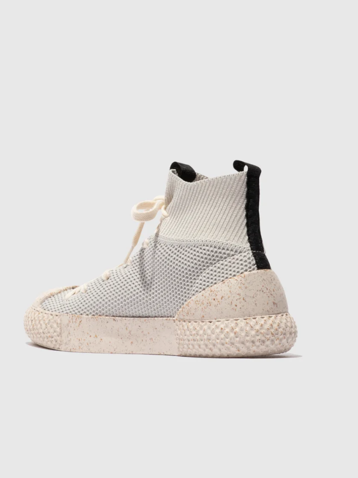 HI-TOP TRAINERS TRIP 1 OFFWHITE