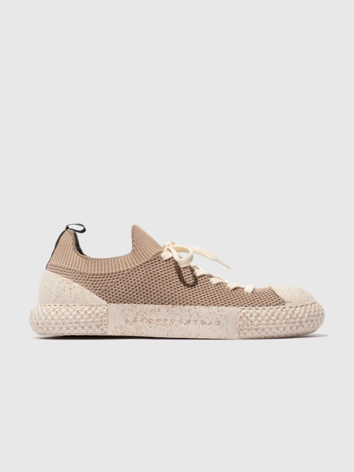 LOW-TOP TRAINERS TRIP 2 TAUPE