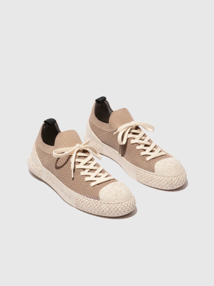 LOW-TOP TRAINERS TRIP 2 TAUPE