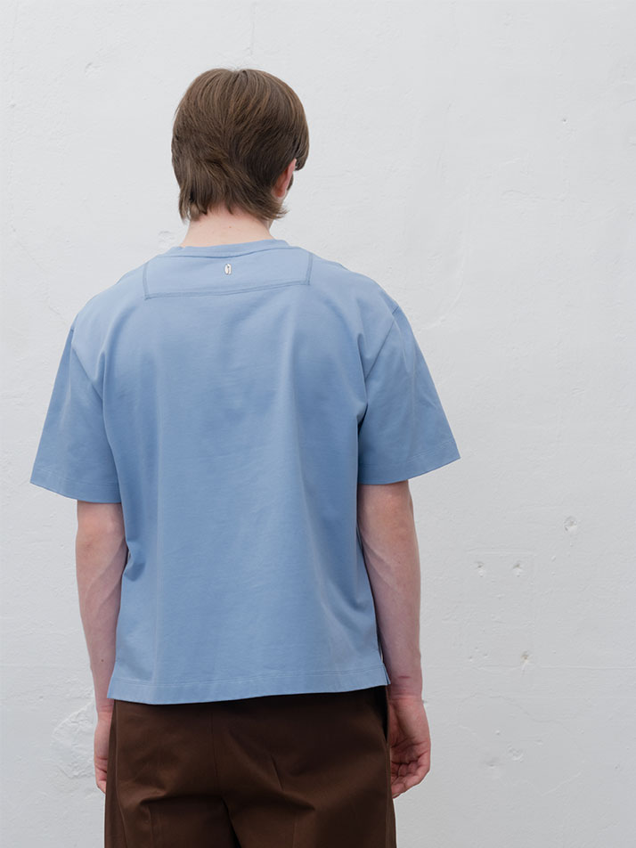 BASIC T SHIRTS BLUE