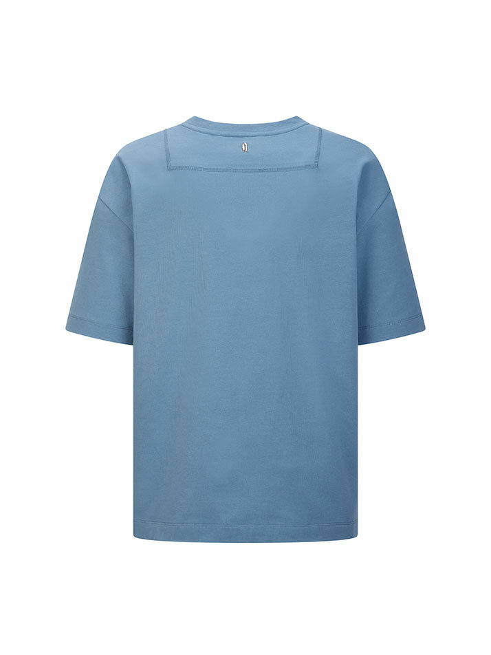 BASIC T SHIRTS BLUE