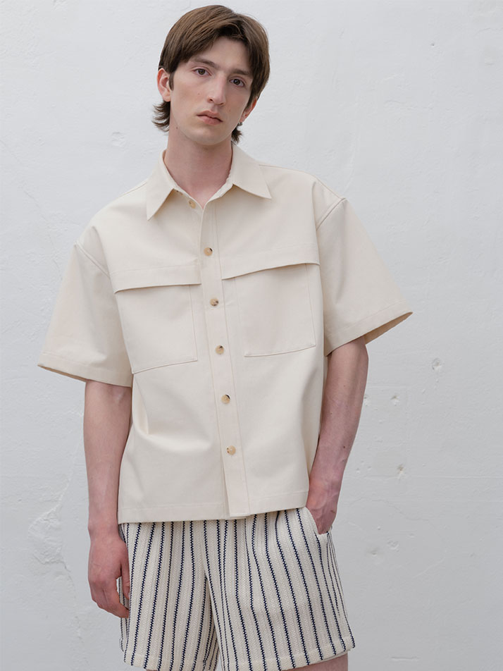 HALF LAYERED SHIRTS IVORY