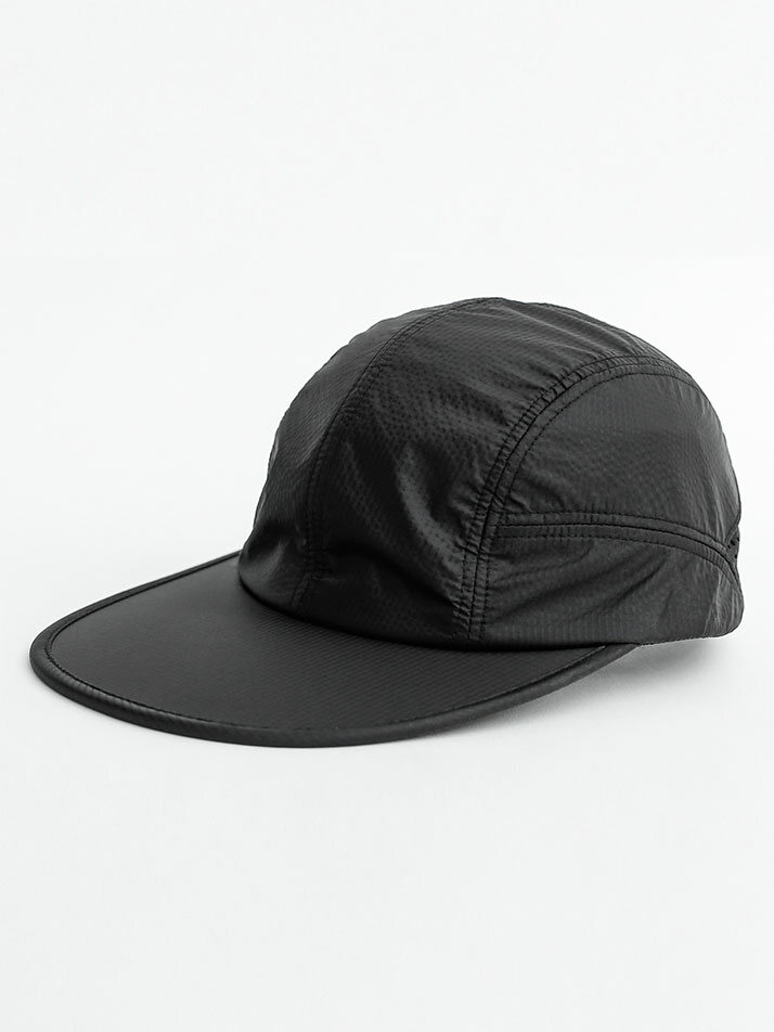 RIPSTOP NYLON HAT - Black