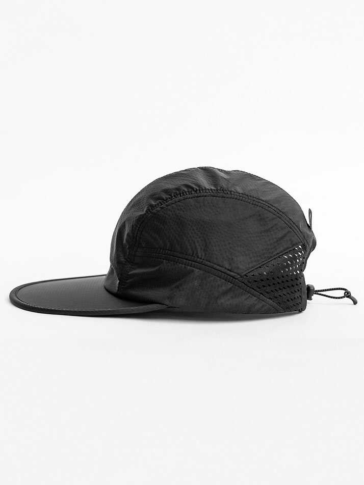 RIPSTOP NYLON HAT - Black