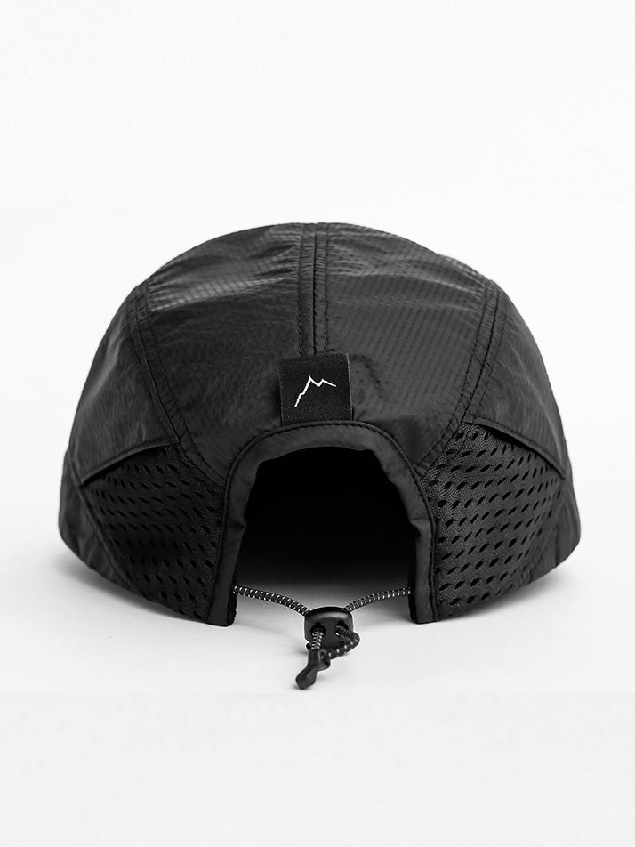 RIPSTOP NYLON HAT - Black