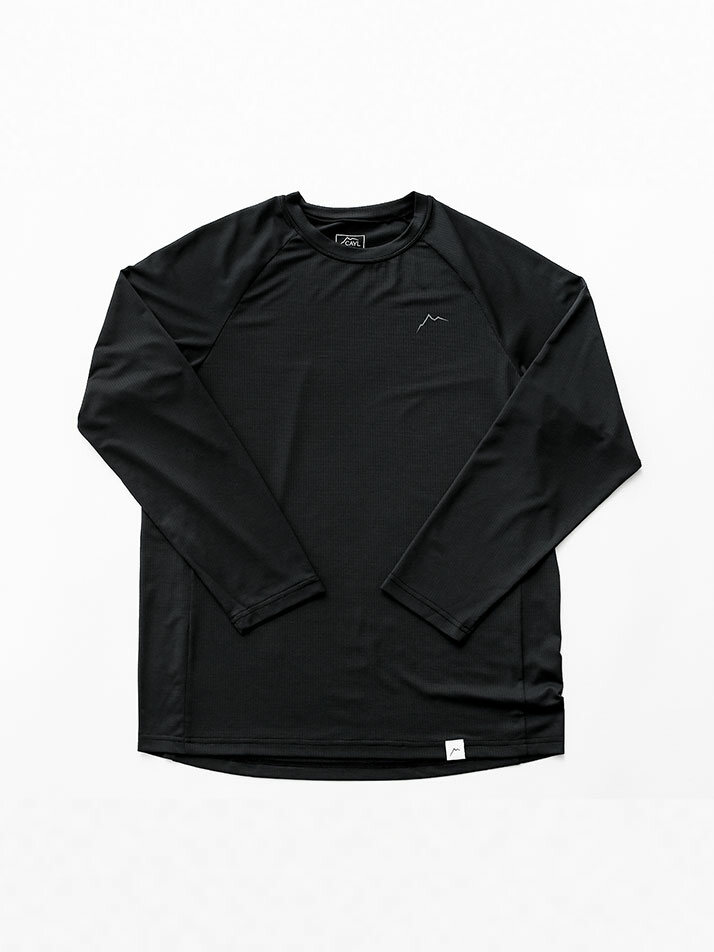 LOGO AIR LONG SLEEVE - Black