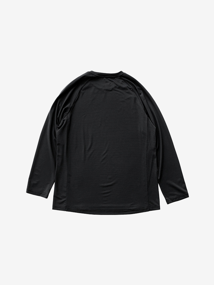 LOGO AIR LONG SLEEVE - Black