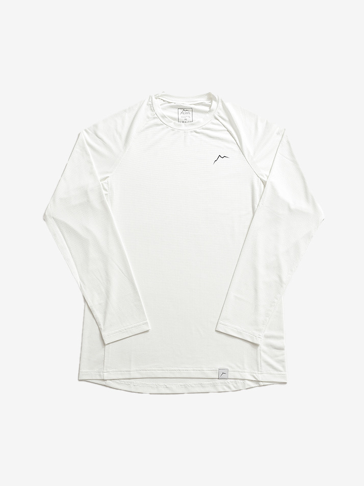 LOGO AIR LONG SLEEVE - Cream