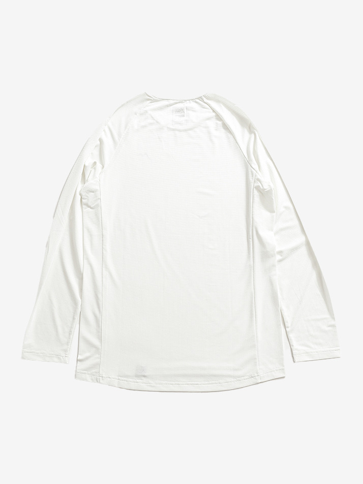 LOGO AIR LONG SLEEVE - Cream