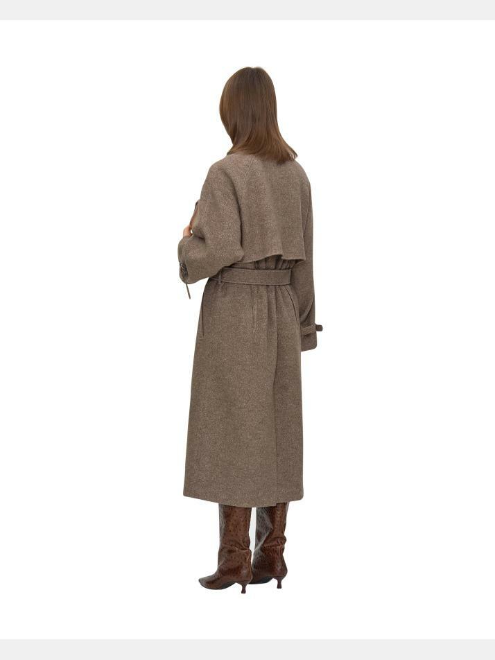 Wool Felted Trench Coat