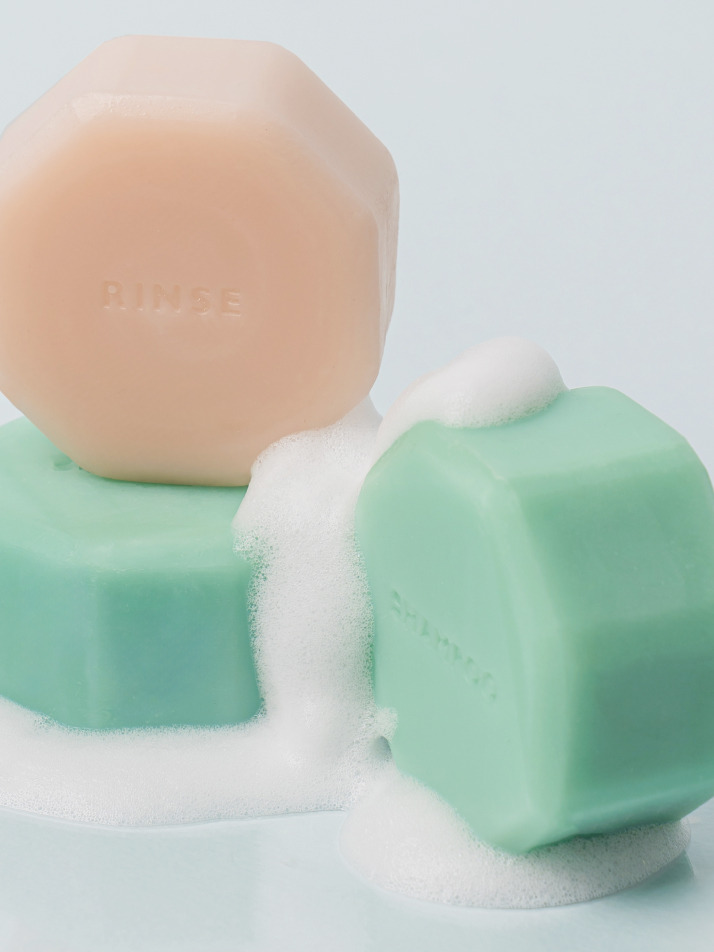 [선물패키지] COOLING SHAMPOO비누 2개+RINSE비누 1개 