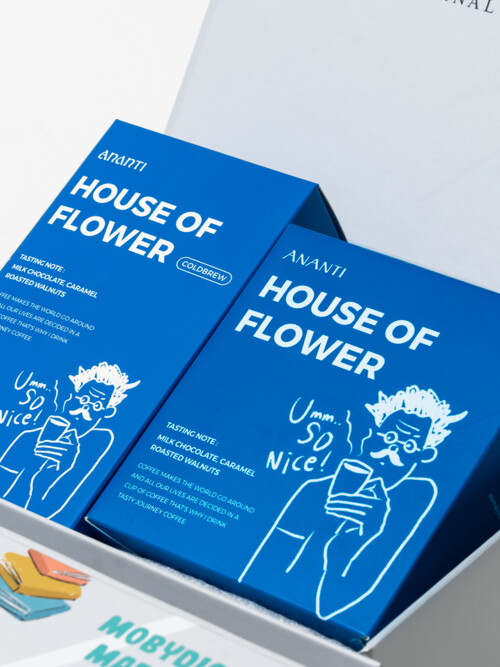 [선물패키지] 아난티 커피 HOUSE OF FLOWER (콜드브루 파우치 + 드립백)
