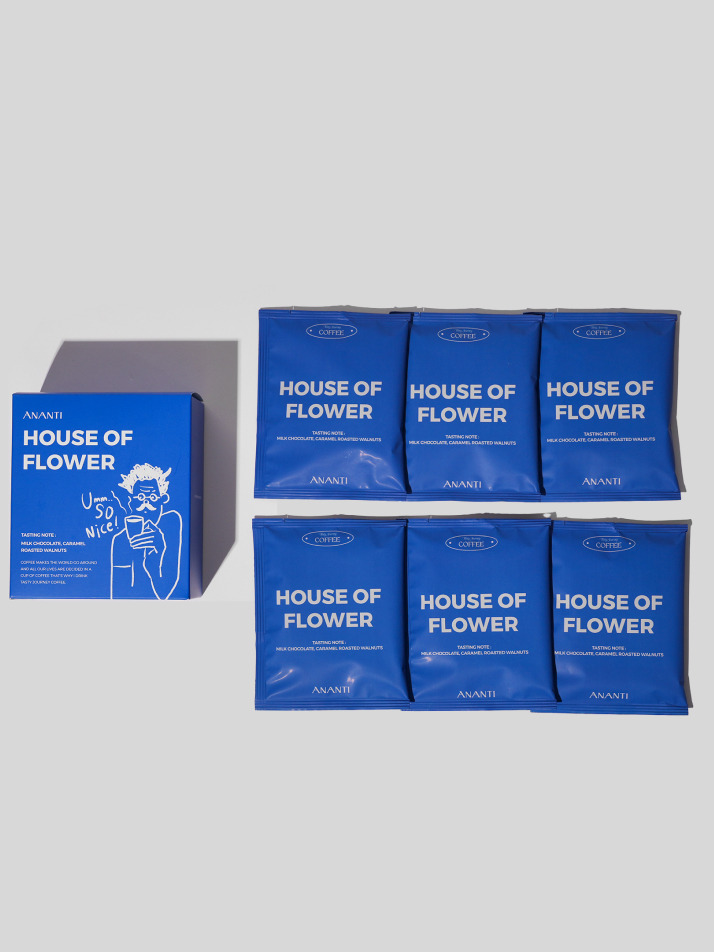 [선물패키지] 아난티 커피 HOUSE OF FLOWER (콜드브루 파우치 + 드립백)