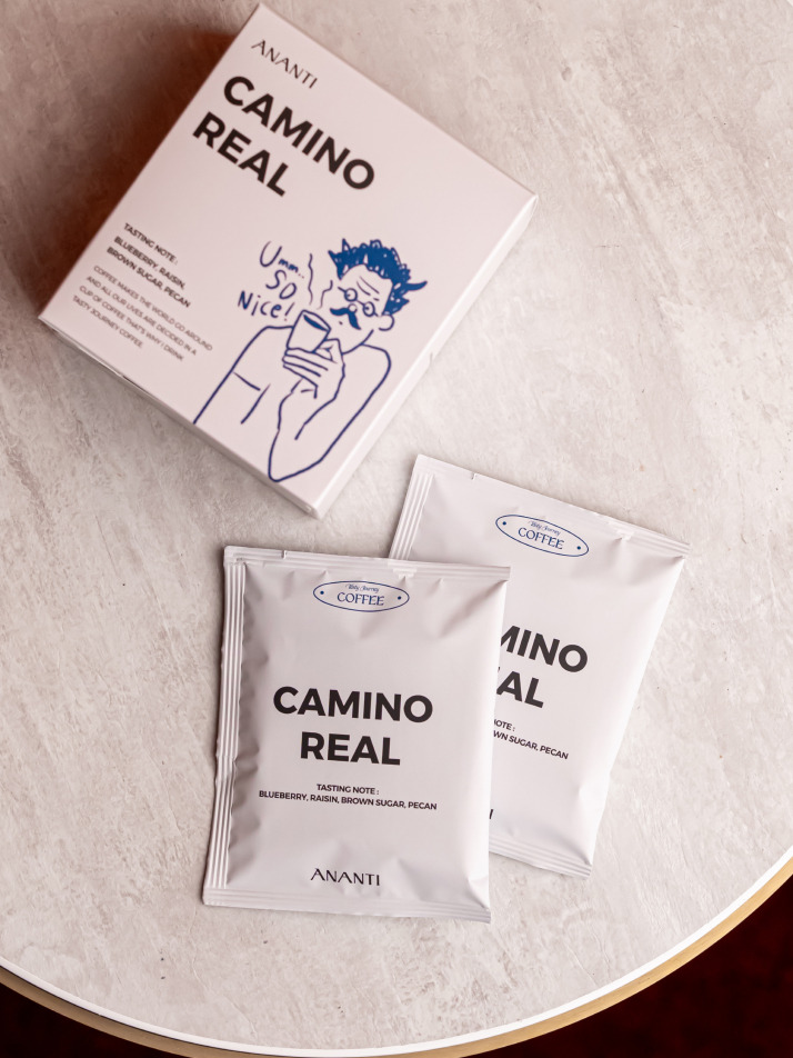 [선물패키지] 아난티 커피 CAMINO REAL (콜드브루 파우치 + 드립백)