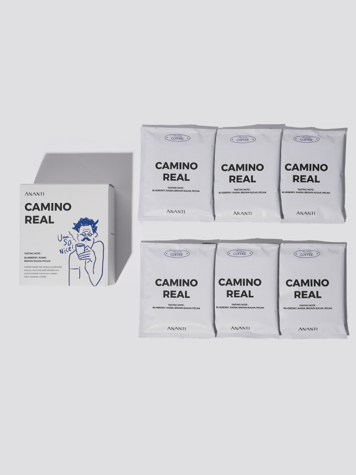 [선물패키지] 아난티 커피 CAMINO REAL (콜드브루 파우치 + 드립백)