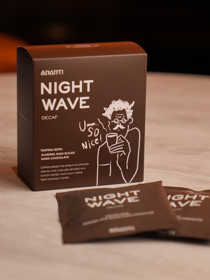 [선물패키지] 아난티 커피 NIGHT WAVE 디카페인 (콜드브루 파우치 + 드립백)