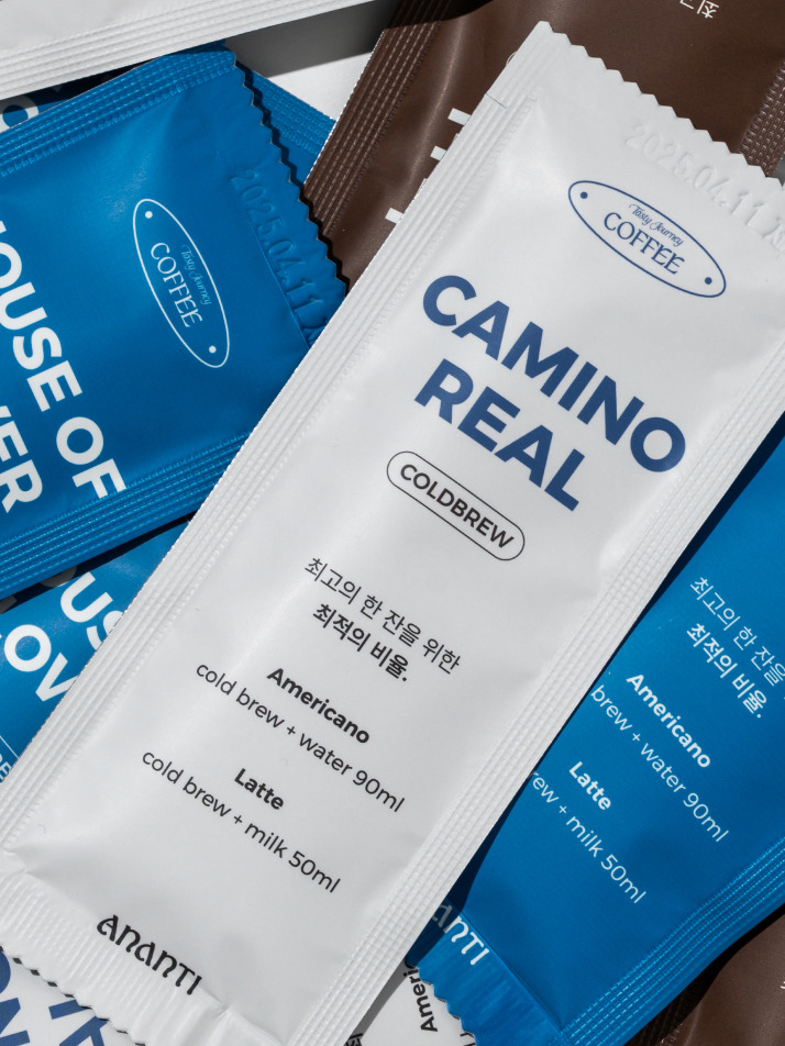 [테이스티 저니] 아난티 커피 콜드브루 파우치 CAMINO REAL 10개입