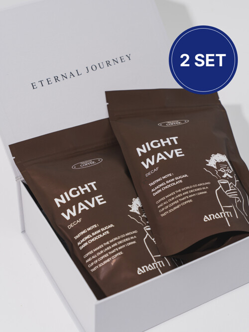[선물패키지] 아난티 커피 원두 디카페인 2SET (NIGHT WAVE)