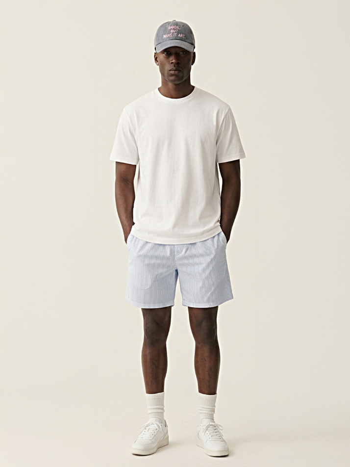 [아난티 앳 홈] 아난티 치즈베이글 아트 티셔츠 화이트