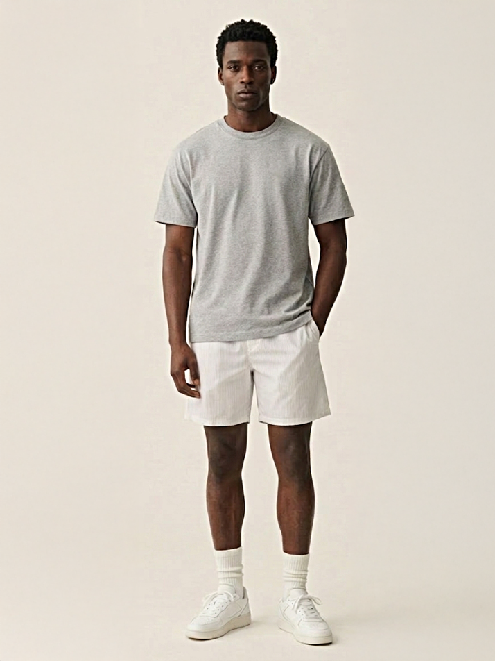 [아난티 앳 홈] 아난티 치즈베이글 아트 티셔츠 그레이