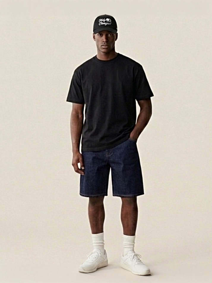 [아난티 앳 홈] 아난티 치즈베이글 아트 티셔츠 블랙