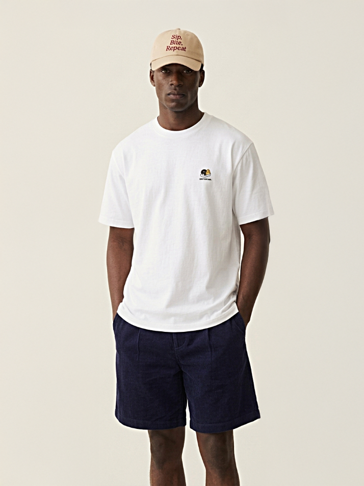 [아난티 앳 홈] 아난티 치즈베이글 티셔츠 화이트