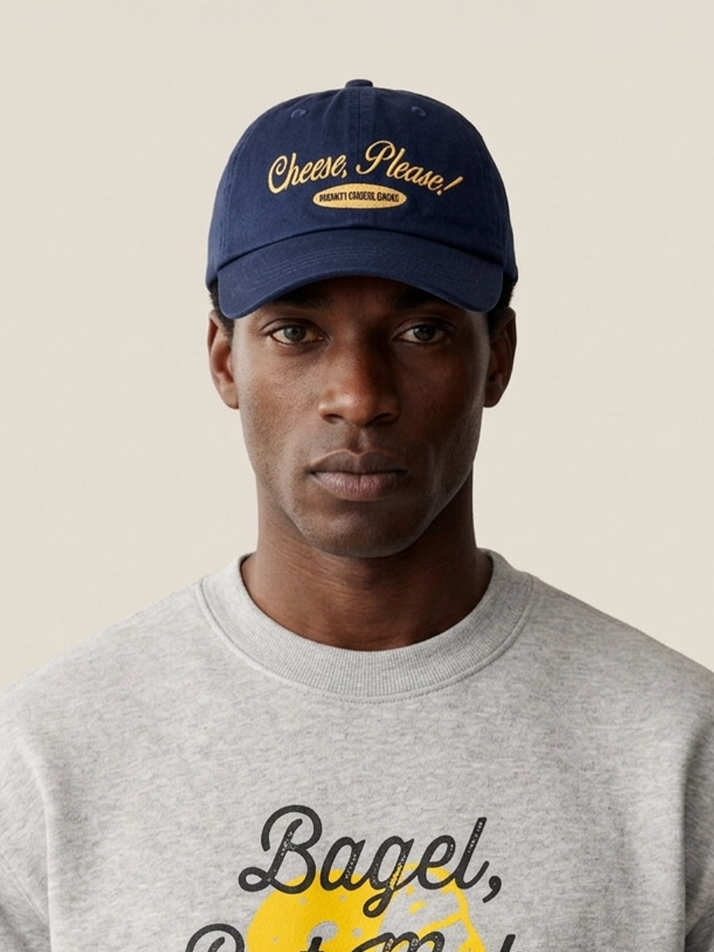 [아난티 앳 홈] 아난티 치즈베이글 플리즈 캡 네이비
