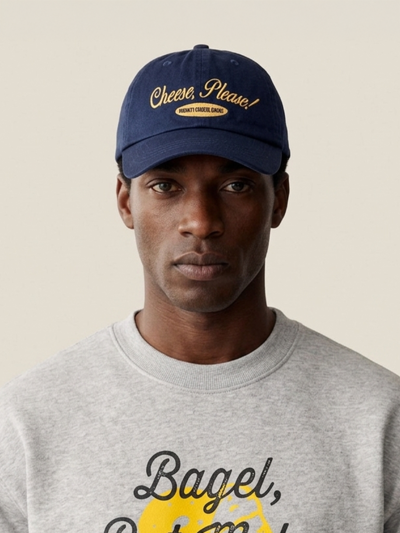 [아난티 앳 홈] 아난티 치즈베이글 플리즈 캡 네이비