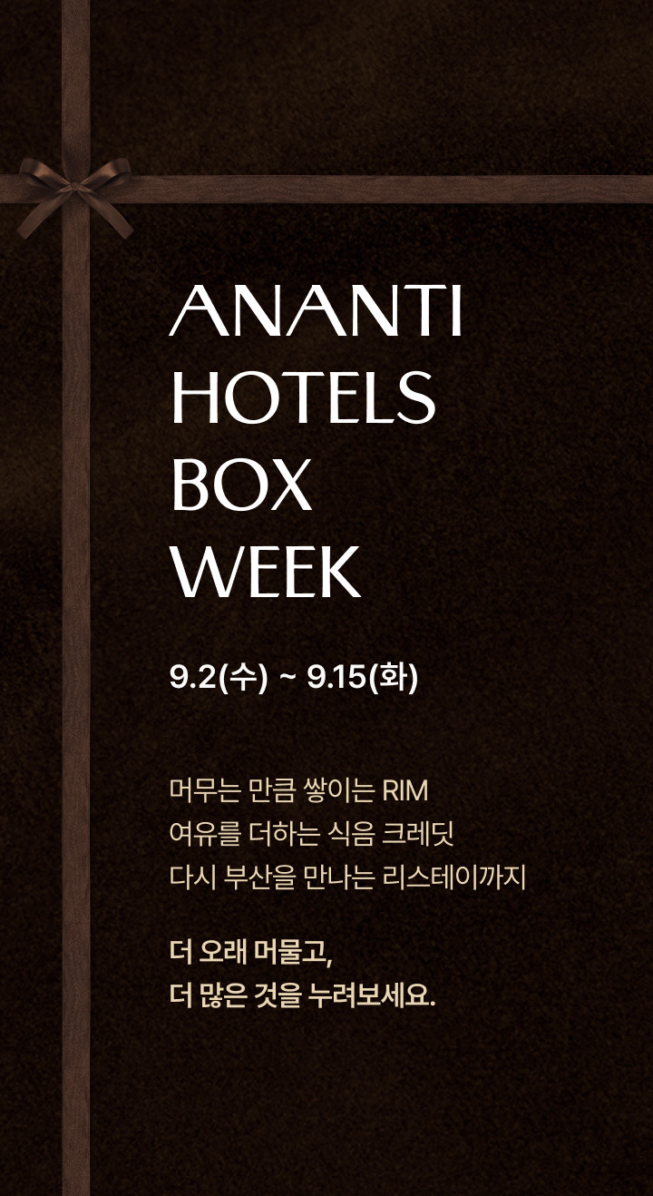 아난티 박스위크